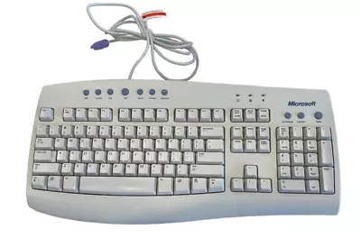 Microsoft Comfort Curve Keyboard 2000 Spill Resistant Model 1047 Compact • $29.99