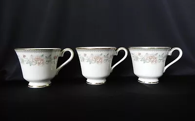 Minton JASMINE Coffee Cups (Set Of 3) Fine Bone China ENGLAND • $12.99