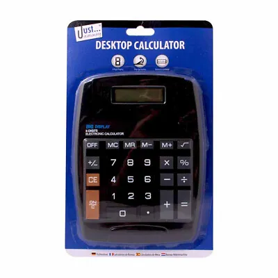 Tallon Desk Calculator - Office Stationery Maths 8 Digit Big Display Pop Up • $4.97
