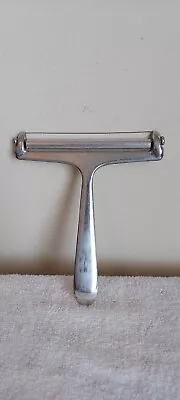 $9.65 • Buy Vintage Aluminum 3.75  Wire Cheese Slicer W/ Roller Taiwan 8