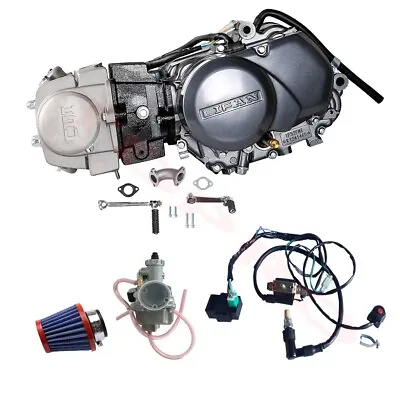 Lifan 125cc Engine Motor Kit Kick Start For Pit Bike Honda CRF50 XR70 CT90 ATC70 • $529.57