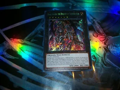 Dark Armed The Dragon Of Annihilation Limited Edition Secret Rare BLC1-EN006 • $3.65