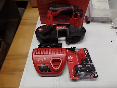 Milwaukee 2429-20 M12 12V Cordless Compact Band Saw Kit QUAN OF 1 (6.0Ah)BATTERY • $275