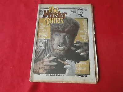 Vintage Horror Monster Magazine The Monster Times V.1 No. 14 Werewolf        P10 • $12