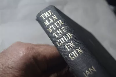 The Man With The Golden Gun Ian Flemming First Edition 1965 Cape Hb Bond • $35