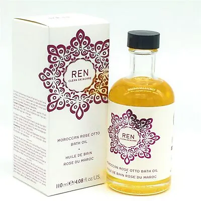 £44.55 • Buy REN Clean Skincare Moroccan Rose Otto Bath Oil , 110 Ml / 4.08 Oz