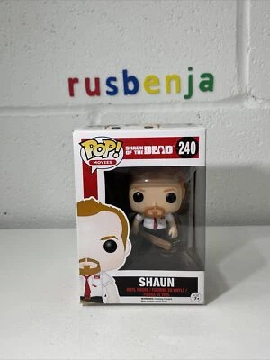 £37.99 • Buy Funko Pop Vinyl Movies Shaun Of The Dead #240 Shaun Figure Rare & Vaulted A5