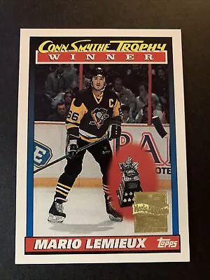 2000-01 Topps Mario Lemieux Commemorative Reprint #4 Of 10 • $2.54