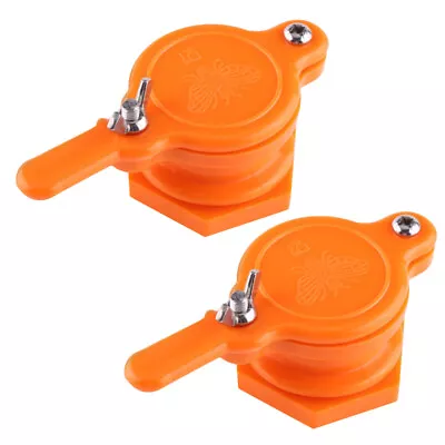 2 Pcs Bee Honey Gate Extractor Tap Valve Bucket Beekeeper Supplies Equipment D • £9.98