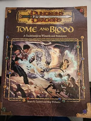 Tome And Blood A Guidebook To Wizards And Sorcerers Dungeons And Dragons • $7