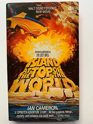 Island At The Top Of The World By Ian Cameron 1970 Paperback Disney Movie Tie-In • $9.99