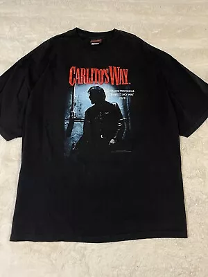 Vintage 90s Carlitos Way Universal Studios Movie Promo Tee • $29.99