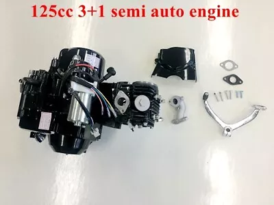 125cc 3+1 Semi Auto + Reverse Engine Motor PIT QUAD DIRT BIKE ATV DUNE BUGGY • $319