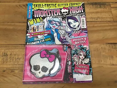 Rare 2013 Monster High Dolls Collector Magazines Comics Issue 10 Posters Toys • $18.66