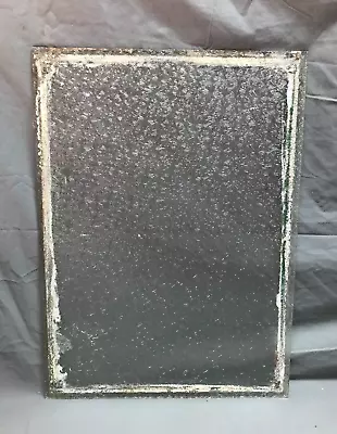 1 Piece VTG 16x22 Florentine Textured Privacy Glass Old More Available 1498-22B • $49