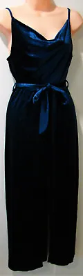$9.99 • Buy  Miss Valley  Blue Jumpsuit - Adjustable Straps - Lined - Size 10