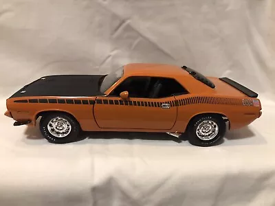 Ertl 1/18 Scale 1970 Plymouth Hemi Cuda AAR Coupe Orange • $44.99