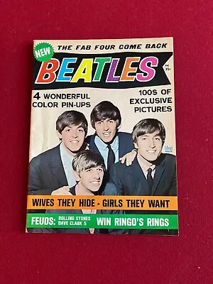 1964 BEATLES  THE FAB FOUR COME BACK  Magazine (No Label) Scarce / Vintage • $118.29