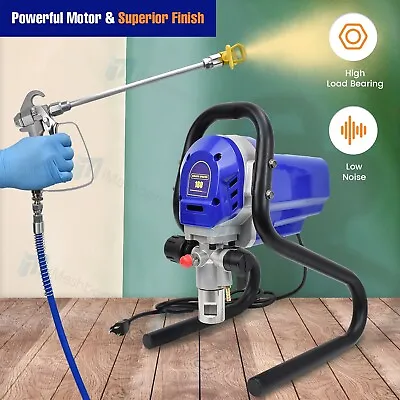 1.5HP Electric Airless Paint Sprayer High Efficient 3300PSI W/Extension Rod 110V • $213.50