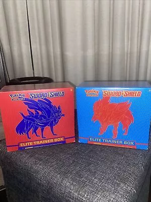 $120 • Buy Pokemon Zacian And Zamazenta Elite Trainer Box