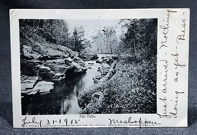 1906 Pot Falls Meshoppen PA Antique Postcard PC UDB Posted Atlas Society • $7.50