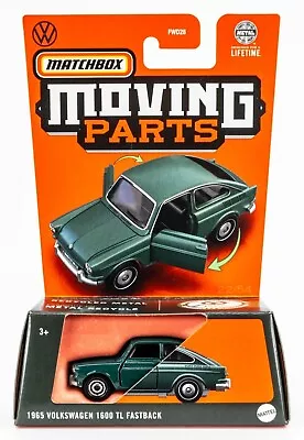 2024 MATCHBOX Moving Parts #22 1965 Volkswagen 1600 TL Fastback JAVA GREEN | FSC • $5.99