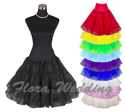 50s Swing Vintage Petticoat/25  Retro Underskirt/Rockabilly Fancy Net Skirt UK N • £11