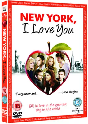 New York I Love You DVD (2011) Bradley Cooper Iwai (DIR) Cert 15 Amazing Value • £1.84