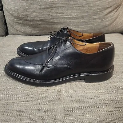 Church's Corp Men's Leather Black Shoes Size 105F  11/11.5 Made In England • $49.99