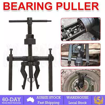 3 Jaws Pilot Bearing Puller Inner Wheel Gear Extractor Bushing Remover Tool AU • $14.89