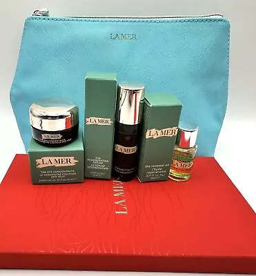 La Mer Deluxe 5pc Deluxe Skincare Travel Gift Set -Eye Concentrate Serum Oil • $59.85