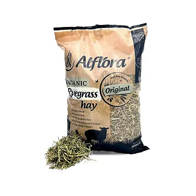 Alflora Premium Organic Ryegrass Hay 14l Approx 1kg Rabbit Gerbils Guinea Pig • £8.49