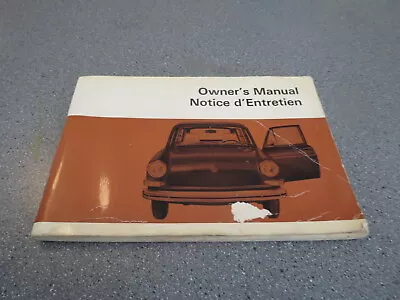 1970 Volkswagen 1500 Owners Manual Bilinuale  • $17.50