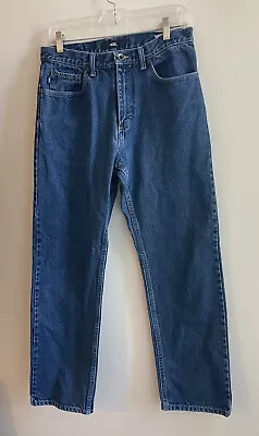 Vans Off The Wall Jeans Mens 30 X 30  V96 Relaxed Straight Medium Wash Skater • $10