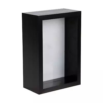 Black 4  X 6  3D Deep Box Photo Frame Standing Hanging Craft Shadow Picture • £9