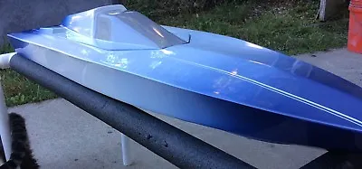 42” V Hull Fiberglass Rc Boat Kit W/ Marine Plywood Stringers & Transom Backer • $199