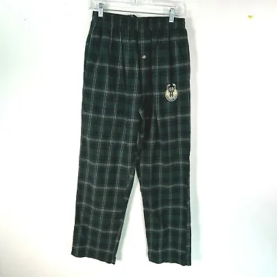 NBA By Sideline Apparel Mens Milwaukee Bucks Plaid Green Pajama Pants Size Small • $24.99