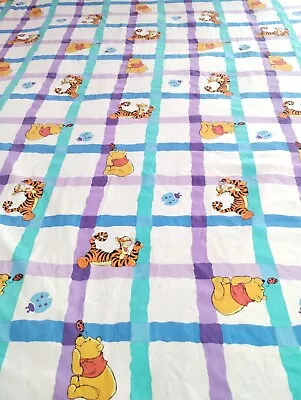 Disney Winnie The Pooh Tigger Lady Bug Kids Room Curtain Sizing 66  X 91  • $15