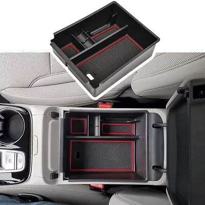 $30.75 • Buy 1x Center Armrest Storage-Box Organizer Car Accessories For Hyundai Tucson 2022