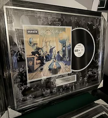 Liam Gallagher Signed Vinyl - Bespoke Framed / Comes With COA • £250