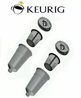 (2) GoldTone My K-Cup Reusable Filters And Housing For Keurig Coffee K Cups • $8.49