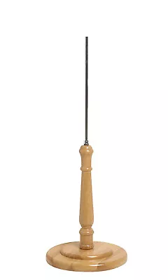 $51.95 • Buy Natural Wood & Metal Dressmaker Form Base Seamstress  41  1/2  Tall Round Base