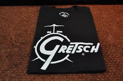 Gretsch Classic Drum Logo Tee Black XX-Large • $24.99