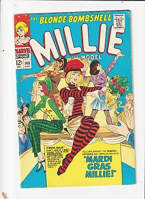 MILLIE THE MODEL 149  MARVEL SILVER AGE COMIC Stan Lee Stan  1967 1st Dee-Dee • $20