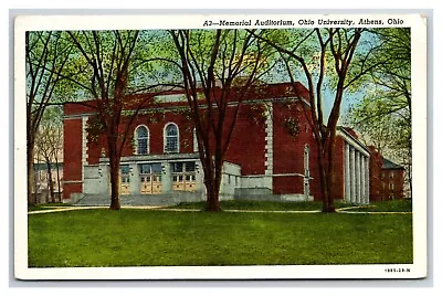 Ohio OH ~ OHIO UNIVERSITY Athens OU UNPOSTED 1920s • $3.50