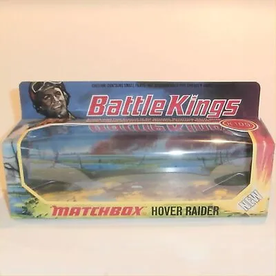 Matchbox Battle Kings K105 Hover Raider Empty Repro Box • $34.99