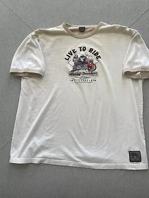 Harley Davidson Looney Tunes T-Shirt Extra Large White • $75
