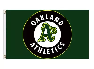 Oakland A's Flag 3x5ft Banner Polyester Baseball World Series Athletics003 • $15.99