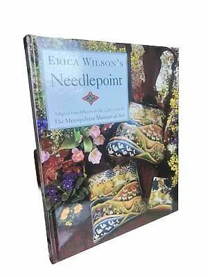 Erica Wilson’s Needlepoint. Inspired From Objects In The Met Museum. Hardcover • $11.50