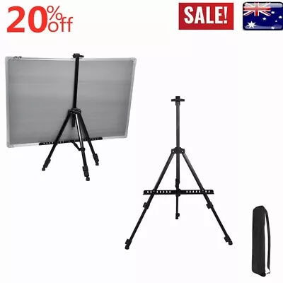 Max160cm Portable Stable Magnetic Easel Whiteboard With Telescopic Tripod Stand • $37.99